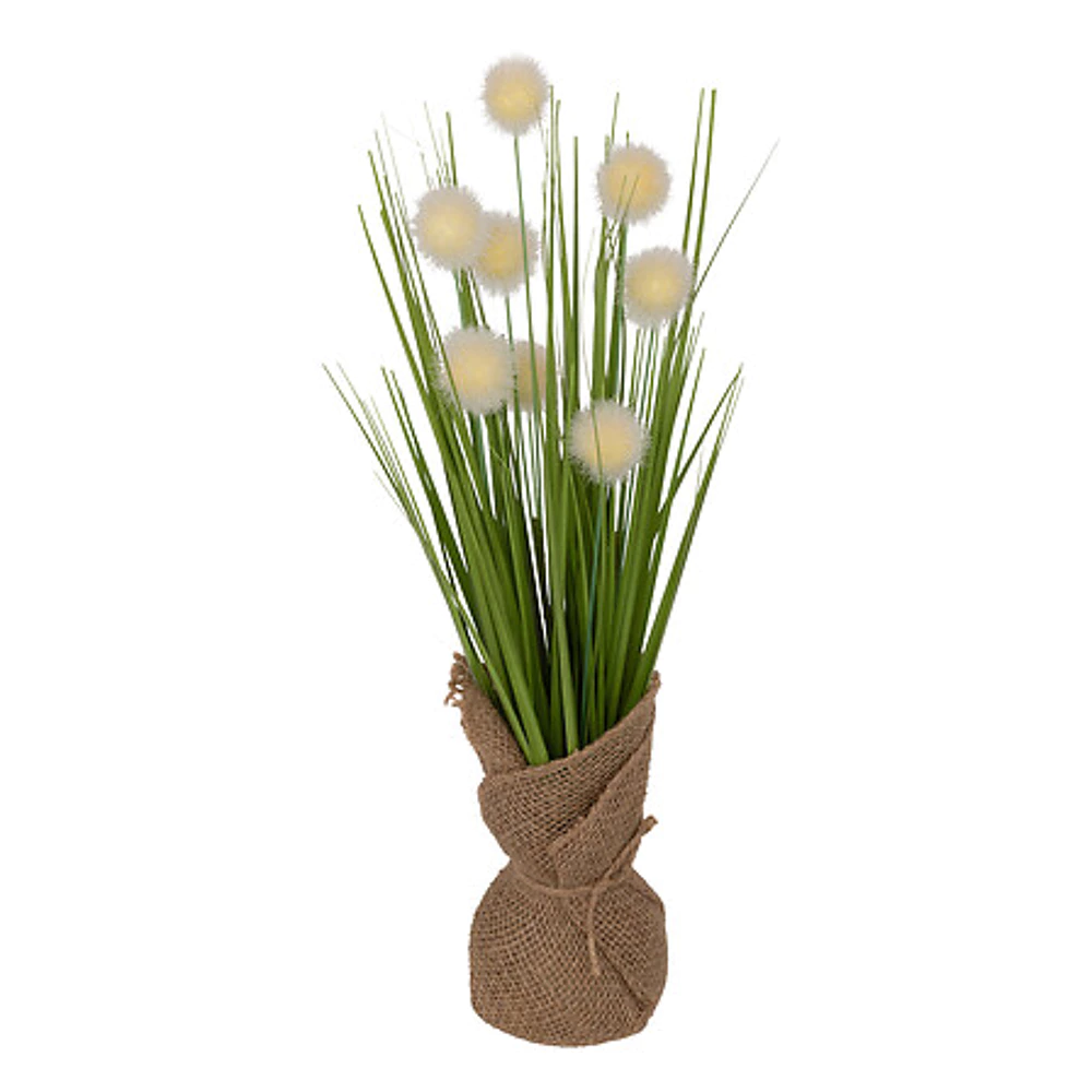 Bouquet ball natural pot Lari H42 cm – green