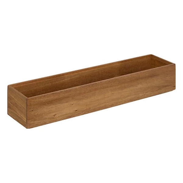 Acacia organizer 8x38 cm – brown