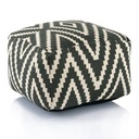 [CAS005528-000000-0000DT ZEN29] Cube Floor Cushion Pouf Kilim Sitzhocker Style