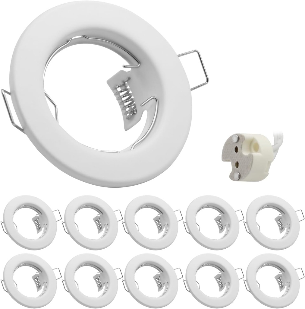 Pack de 10 Support Led GU10