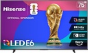 Hisense 75" Ash Smart TV Yaled chk