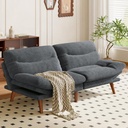 [MSSS05G] Canape Cosyfute - Futon convertible 2 en 1 