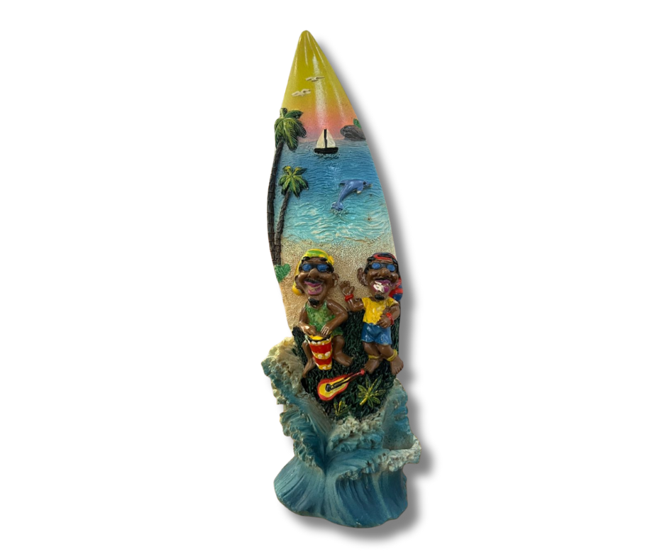 Petite Statue Surf & Caribbean Vibes