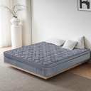 [152cm x 203cm] Matelas hybride mémoire de forme (25cm) (Queen US 152cm x 203cm)