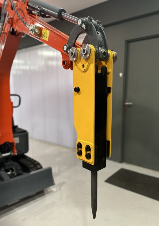 BRH- Brise roche hydraulique pour Mini Pelle 2T