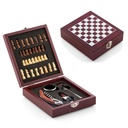 [ZEN3206] Coffret d'accessoires a vin avec echiquier