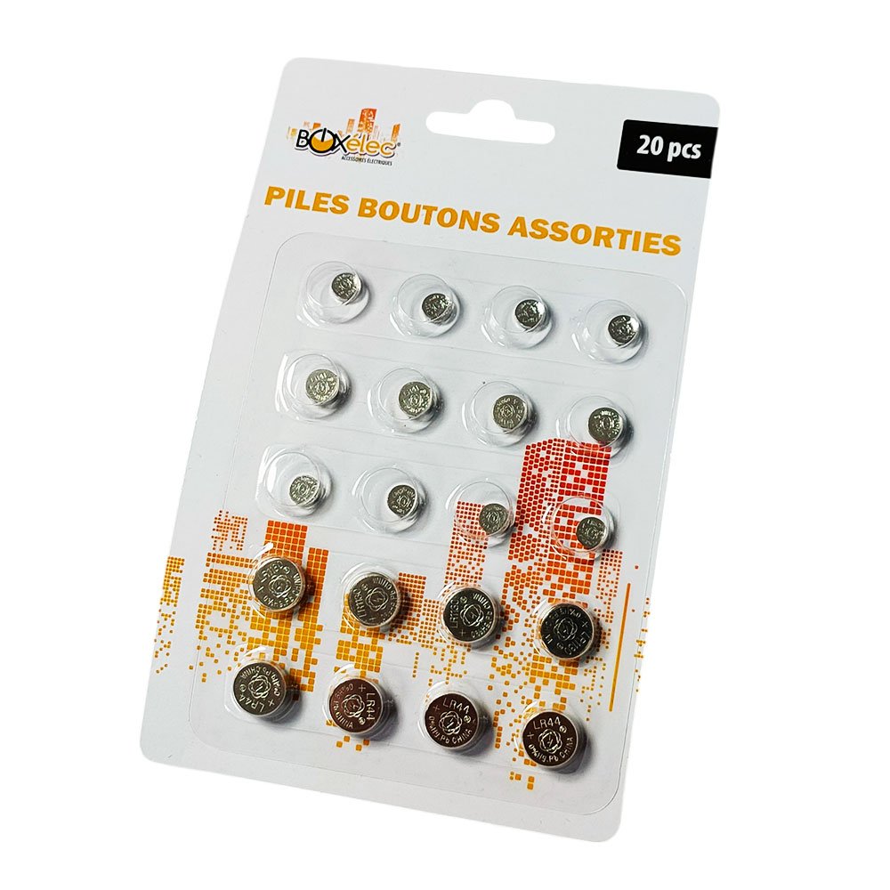 Pack de 20 Piles Assorties