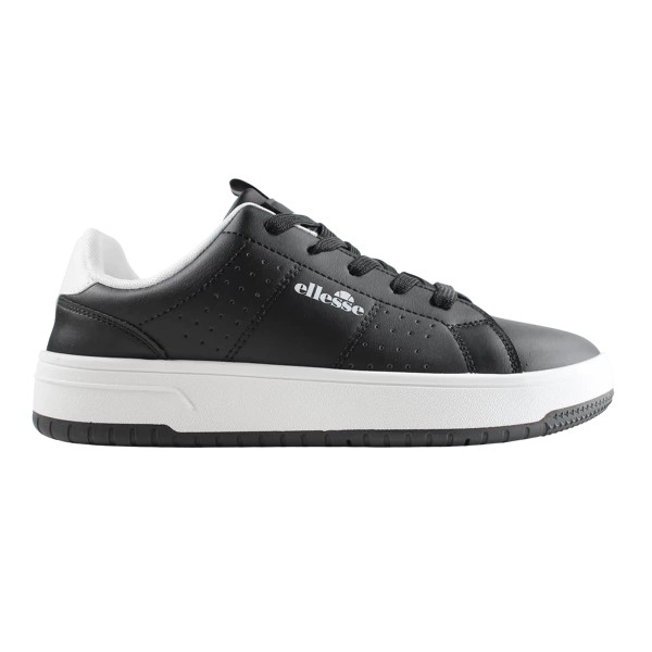 Basket Ellesse Homme NOIR & Bordure Blanc