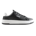 [SANDY002_BLACKWHITE41] Basket Ellesse Homme NOIR & Bordure Blanc (41)