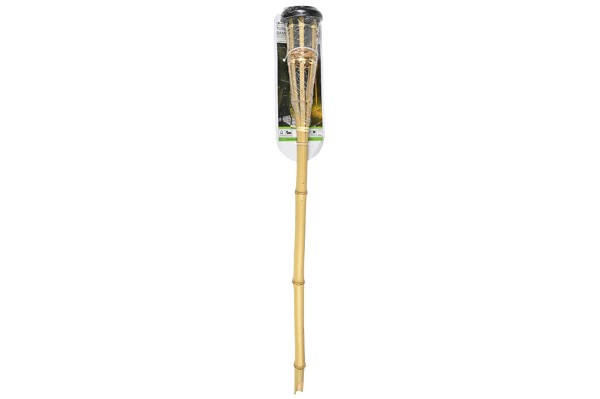 Solar bamboo garden flashlight 78 cm