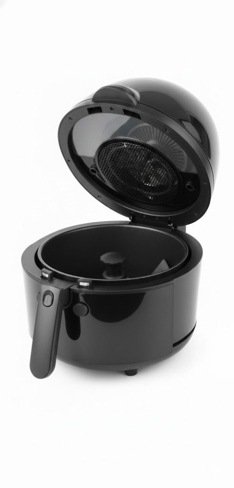 Nineshield airfryer with rotating blade