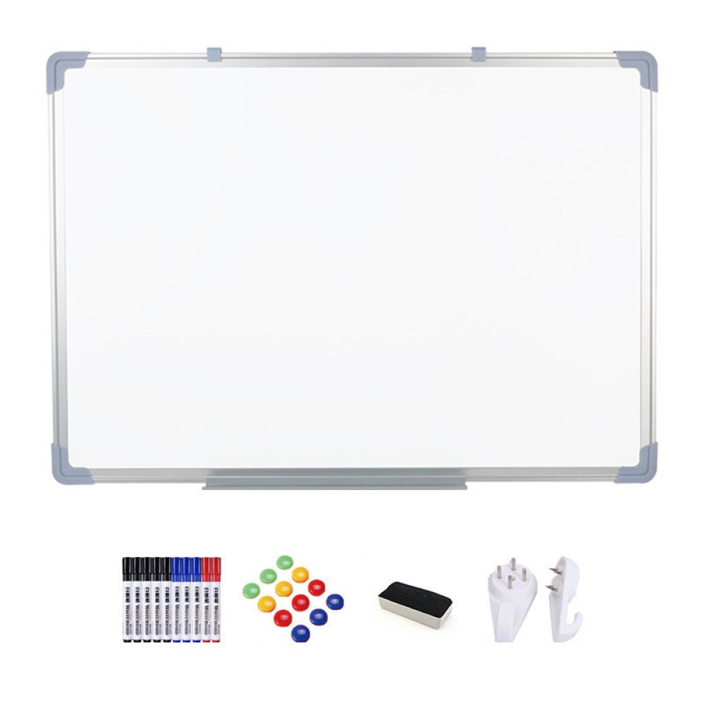 Tableau blanc magnétique – 60 × 90 cm