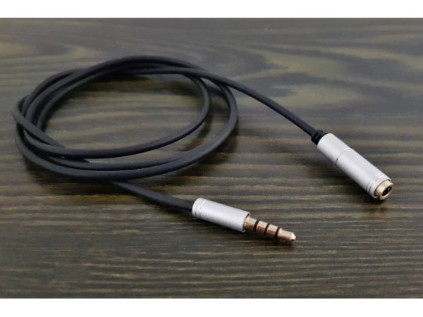 Headphone extension mini-jack 3.5 mm 100 cm