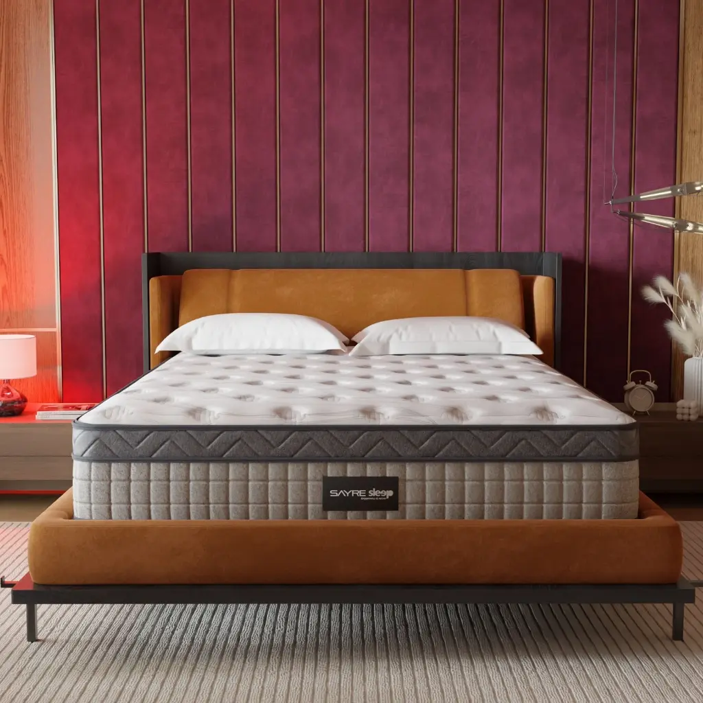 Hybrid mattress| Firm or medium firm | Memory foam + springs