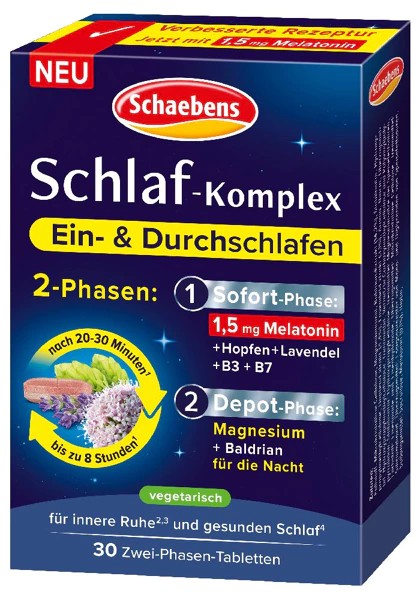 Schaebens Complexe Sommeil 30 pcs