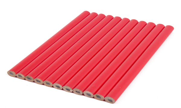 Carpenter's pencil 12 pieces