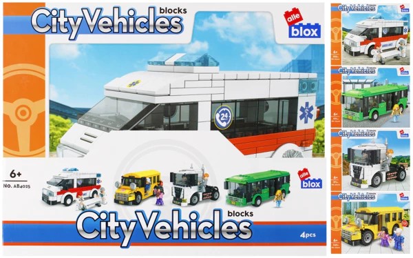 Alleblox City Building Blocks – 255 pieces