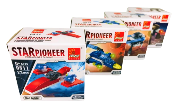 Space building blocks – 7 x 7 x 4.5 cm
