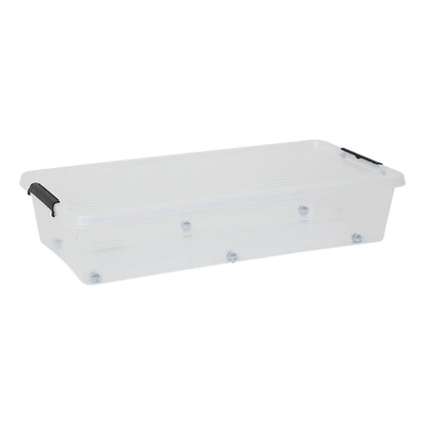 Clipbox 35 L storage box – transparent