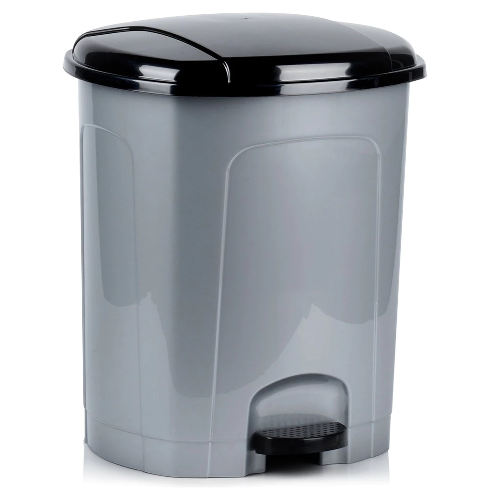 Poubelle en plastique grise 26 l