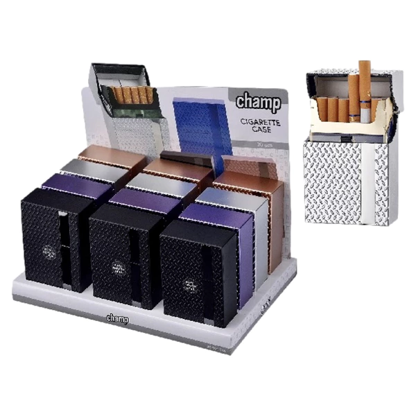 Push 20 Cig Cigarette Box.