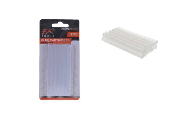 Baton de colle 7 mm x 10 cm, 12 pièces