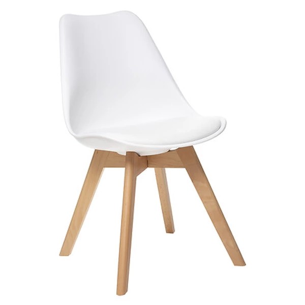 Chaise polypropylene Baya blanch