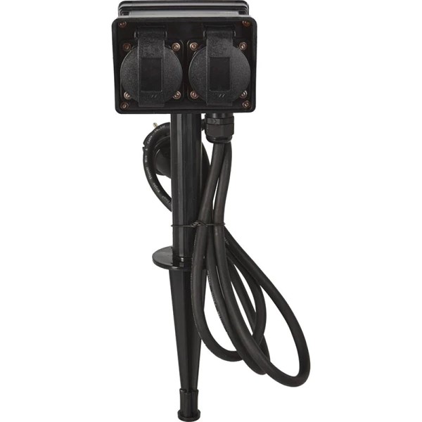 4-outlet garden power strip – Outdoor socket