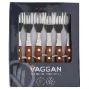 [93394.9 ZEN44] Ensemble de fourchettes à steak Vaggan – 6 pièces