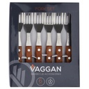 [93394.9 ZEN44] Ensemble de fourchettes à steak Vaggan – 6 pièces