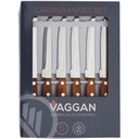 [93391.8 ZEN44] Set of 6 Vaggan steak knives – 21 cm