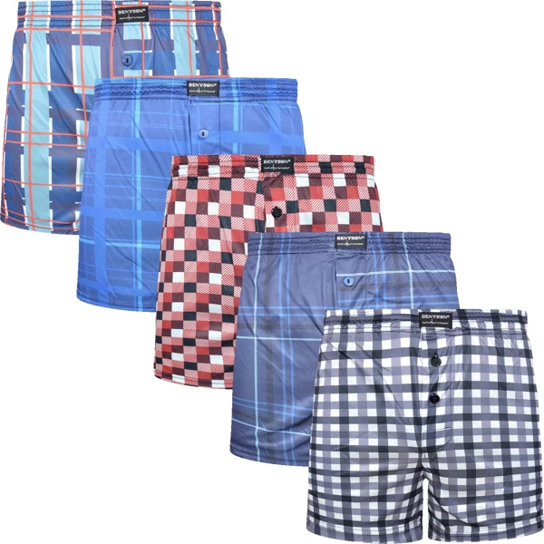Paquet de 5 boxers larges en viscose 7236