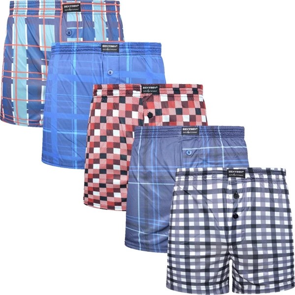 Paquet de 5 boxers larges en viscose 7236