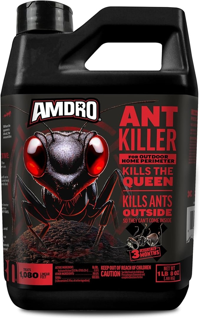 Tue-fourmis extérieur AMDRO Black 680 g