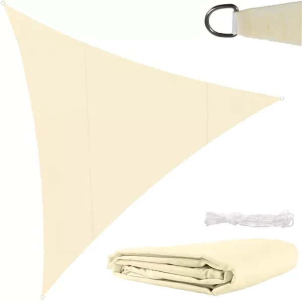 Shade sail 4 x 4 x 4 m beige – Gardlov 23142