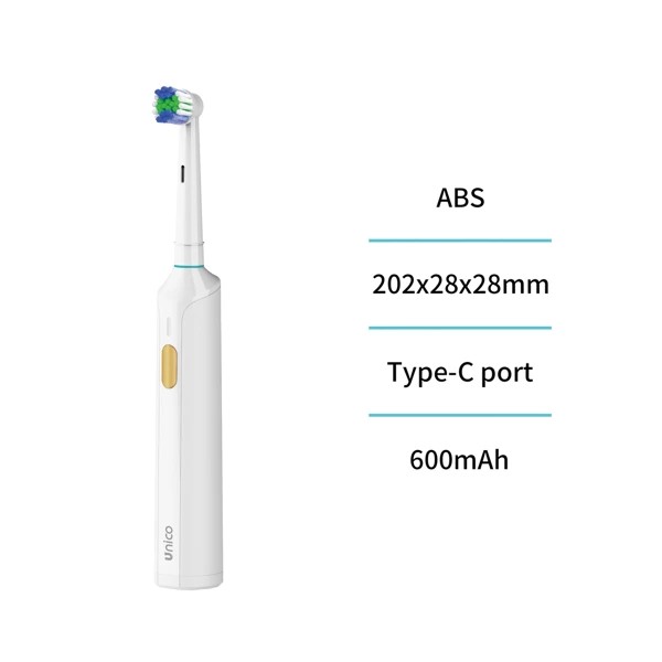 Brosse à dents electrique blanche