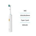 [ST5142 - 18366 ZEN49] White electric toothbrush