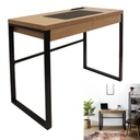 [HD3722 ZEN49] Wood and metal desk