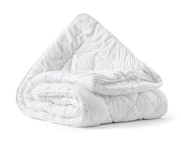 Bali Bamboo Touch blanket white 240 x 200 cm