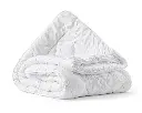 [2508 ZEN49] Couverture Bali Bamboo Touch blanc 240 x 200 cm