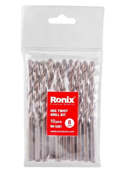 RONIX HSS Drill Bit Cobalt 8mm RH-5361