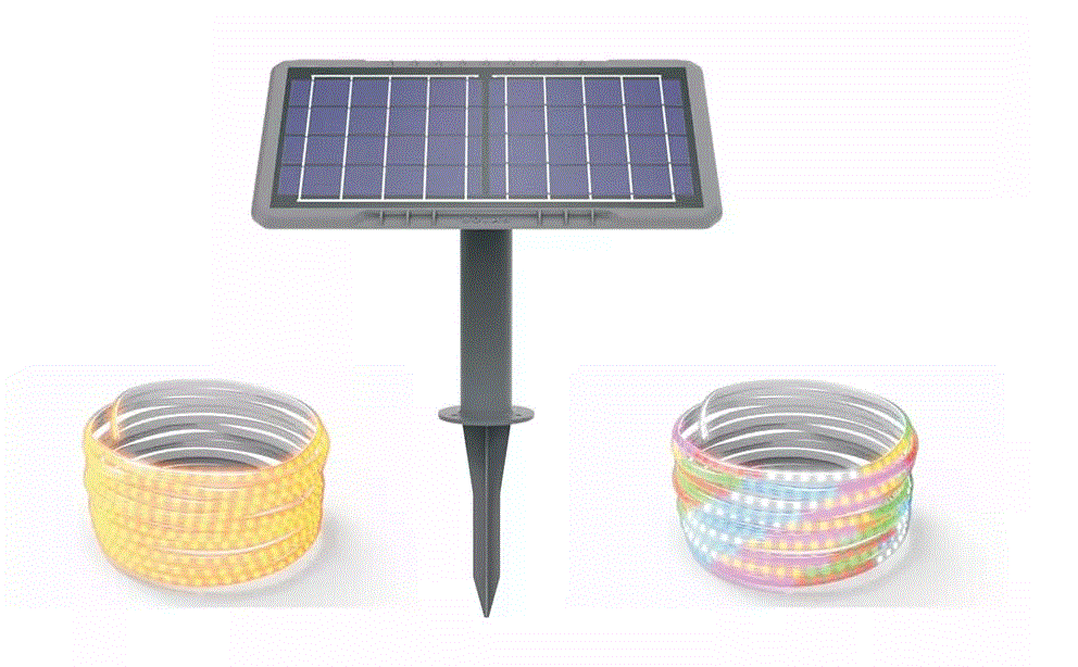 Solar Strip LED 20M RGB (Rouge-Vert-Bleu)
