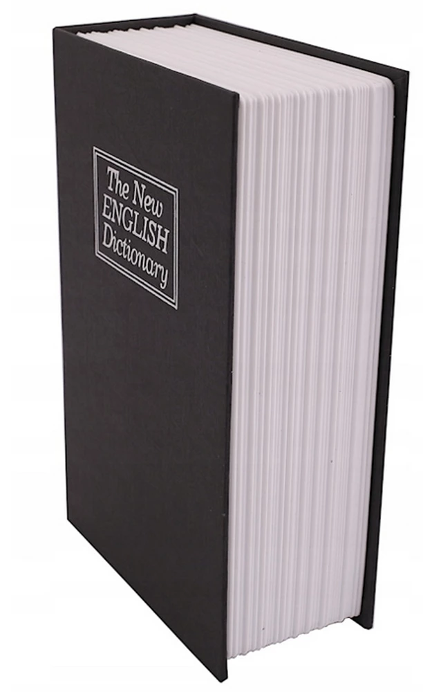 Metal box for dictionary
