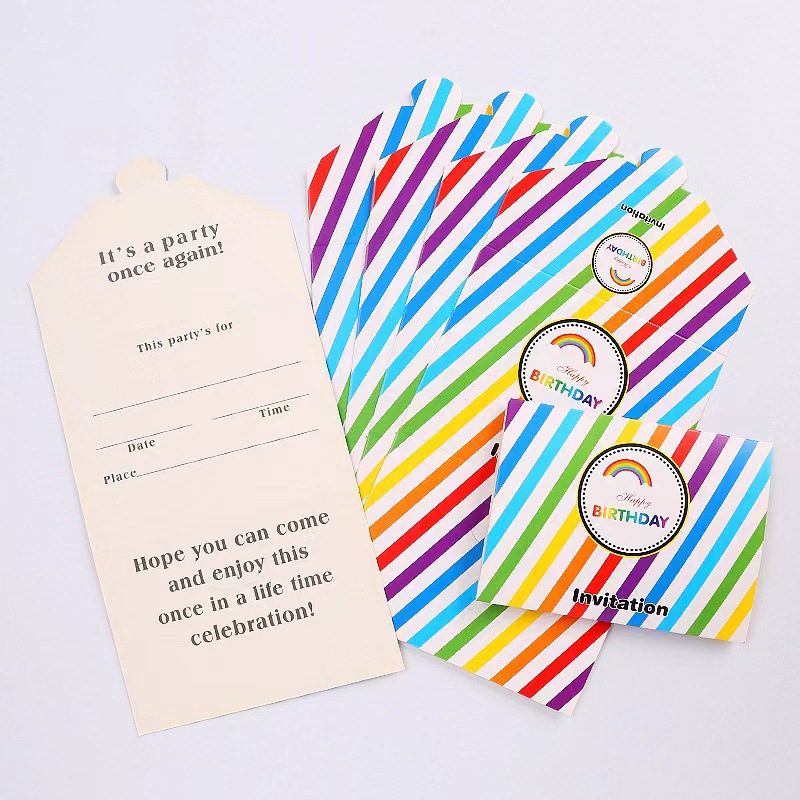Invitation card x6