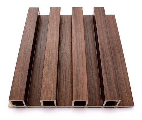 WPC LM 9021 PANNEAU ACOUSTIQUE BOIS FONCER