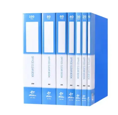 PORTE-VUE 30 PGS NOIR OU BLUE FOSKA