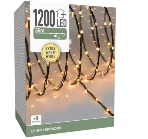 Eclairage LED 1200 LED - 36 mètres 