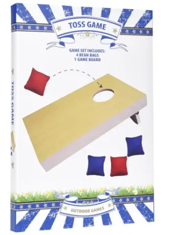 Jeu de lancer de sacs de haricots 
