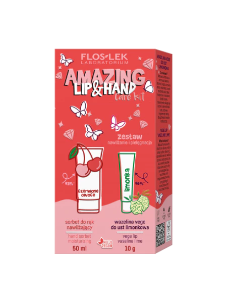 Coffret cadeau hydratant AMAZING LIP & HAND CARE