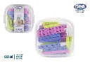 [BY01019973074] Lot de 30 pinces pour fermeture de sachets avec boite